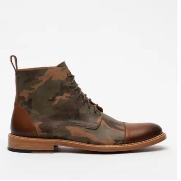 TAFT Camo boots with leather accents size 42 - Picture 3 of 15